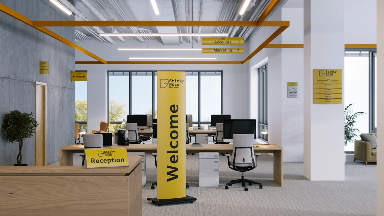 The Architech range in an office environment.