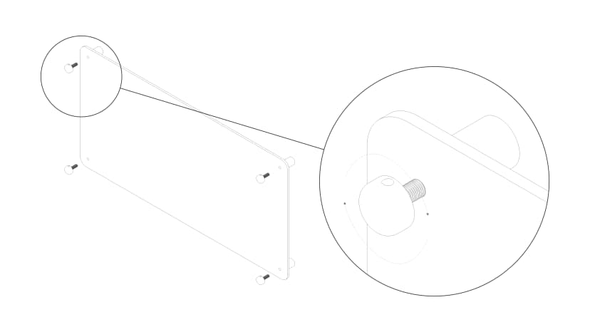 How to Mount a Sign to a Wall with Stand-off Connectors