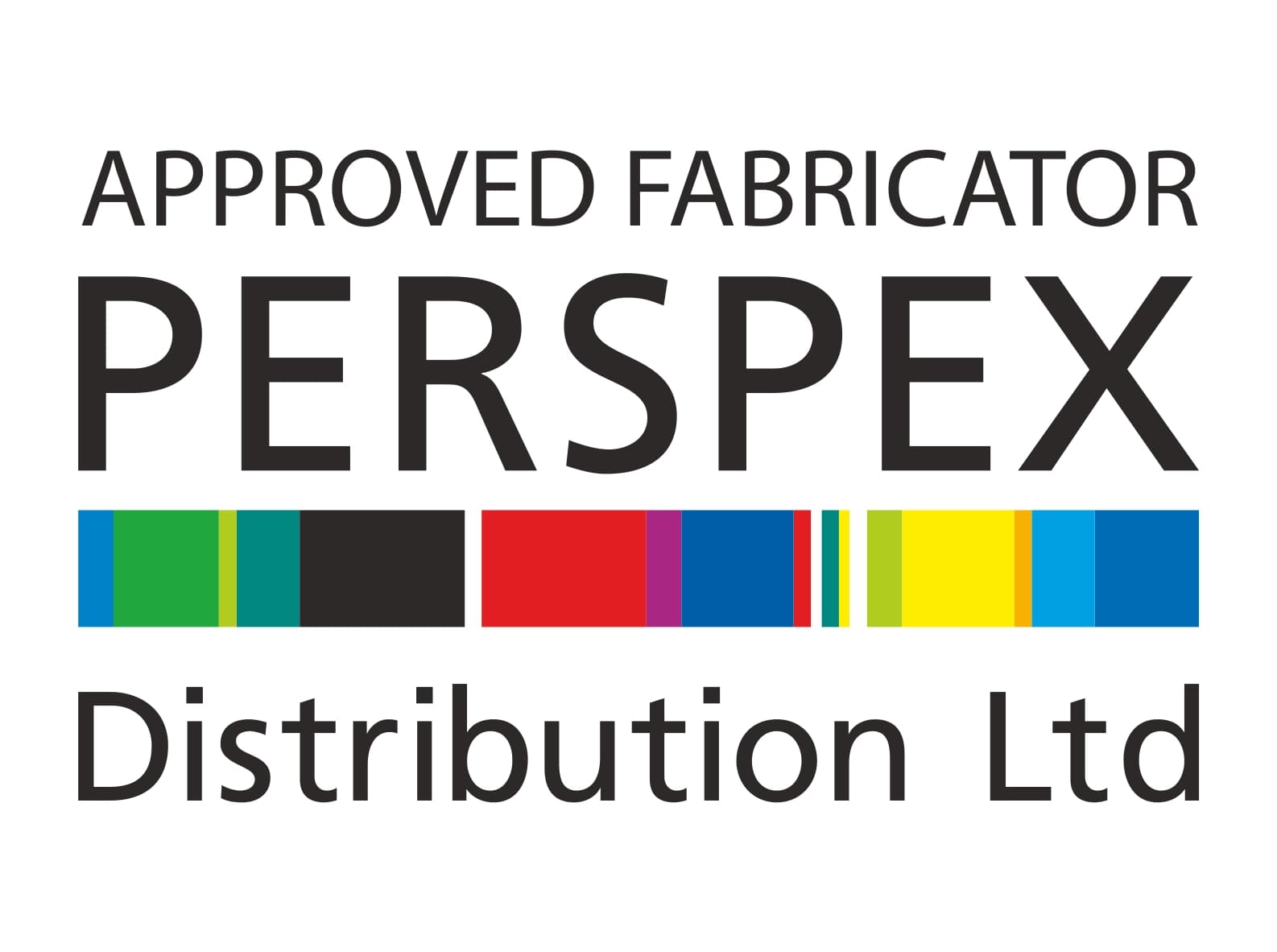 Our Approved Fabricator badge from Perspex Distribution Ltd